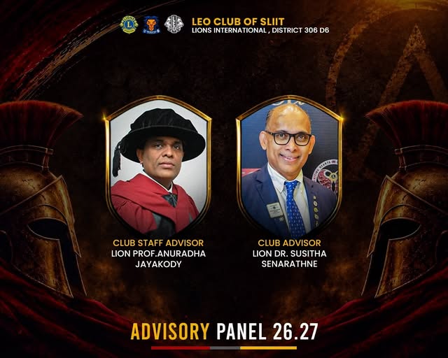 SliitLeos's tweet photo. Guided by experience and inspired by purpose, true mentors shape the future through their wisdom and unwavering support. Their leadership empowers us to grow, innovate, and lead with confidence.
Introducing the guiding force behind our club;
The Advisory Panel https://t.co/4AJZZfGpKT