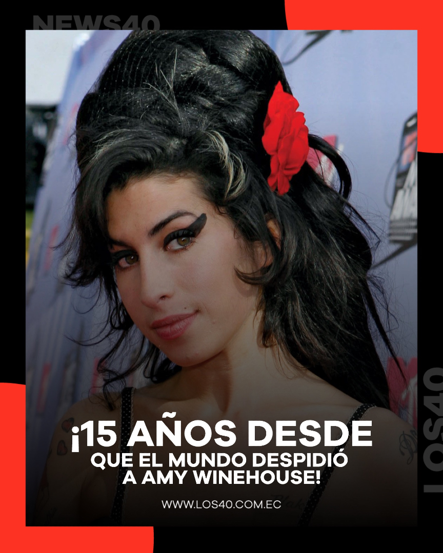 Los40Quito's tweet photo. Hoy se cumplen 15 años del fallecimiento de Amy Winehouse, una de las voces más influyentes e inolvidables de la música. 🖤✨ Con éxitos como “Rehab”, “Back to Black” y “You Know I’m No Good”, la artista dejó una huella imborrable en el soul, el jazz y el R&B.

Su talento, autenticidad y legado continúan inspirando a millones de personas alrededor del mundo. 🎶❤️

¿Cuál es tu canción favorita de Amy Winehouse? 👇

#AmyWinehouse #BackToBlack #Rehab #Soul #Música #LOS40Ecuador