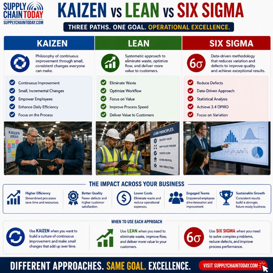 SupplyChainBlog's tweet photo. Infographics for quick learning on Continuous Improvement Tools, Six Sigma, Lean Manufacturing.
#Kaizen #ContinuousImprovement #SixSigma #LeanManagement #SupplyChainToday #leanmanufacturing https://t.co/iCZN5Tjy2b