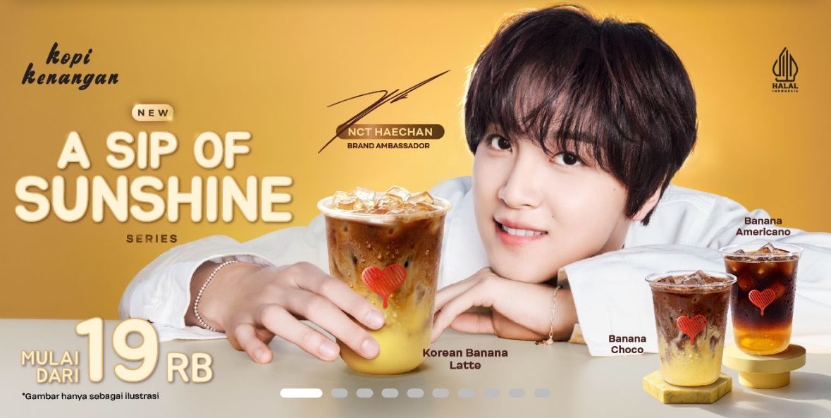 acharchived's tweet photo. NCT HAECHAN AS BRAND AMBASSADOR KOPI KENANGAN 🥹💛 let’s gauurr~ babyy~

#KopiKenanganxNCTHAECHAN
#해찬 #HAECHAN https://t.co/dvss3WDceB