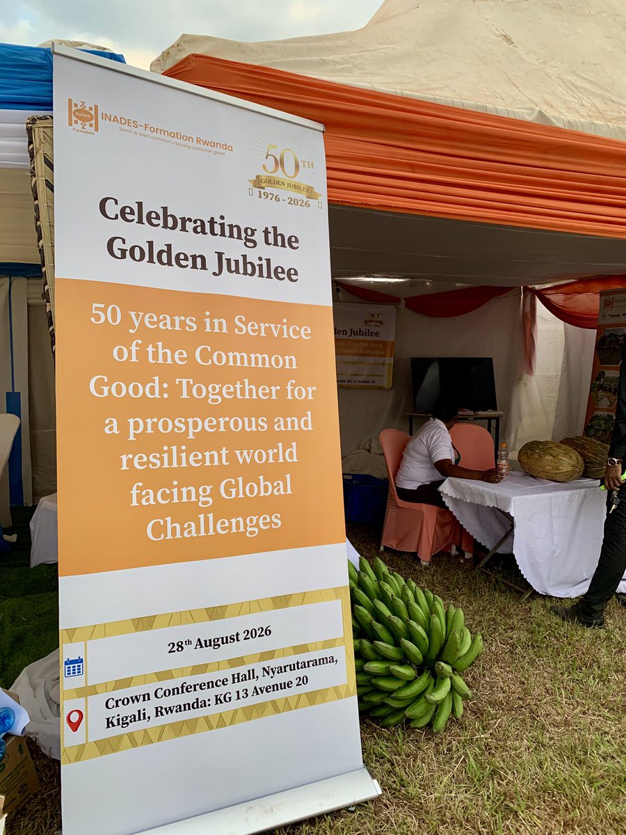 InadesRwanda's tweet photo. We are excited to participate in the #RwandaAgriShow2026, happening from 22nd to 31st July at Mulindi Expo Grounds!
Visit our stand to discover INADES-Formation Rwanda’s 50 years of impact, and service to communities across Rwanda
#RwandaAgriShow2026
#50YearsOfImpact https://t.co/Z4kV82JQx0