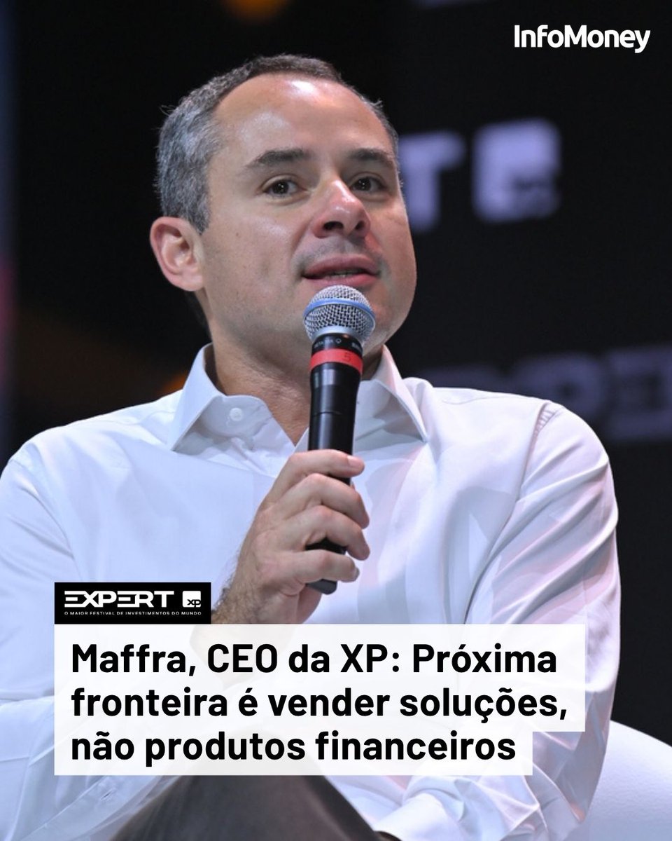 infomoney's tweet photo. Executivo aponta, na Expert XP, que próxima etapa passa por planejamento financeiro, tributário e sucessório mais completo para os clientes

Leia mais no site do InfoMoney: https://t.co/xenXQcF0bN

Foto: Fábio Rizzato/InfoMoney

#XP #BancoXP #ExpertXP2026 #InfoMoneyNaExpert https://t.co/vU0fi5P2cS