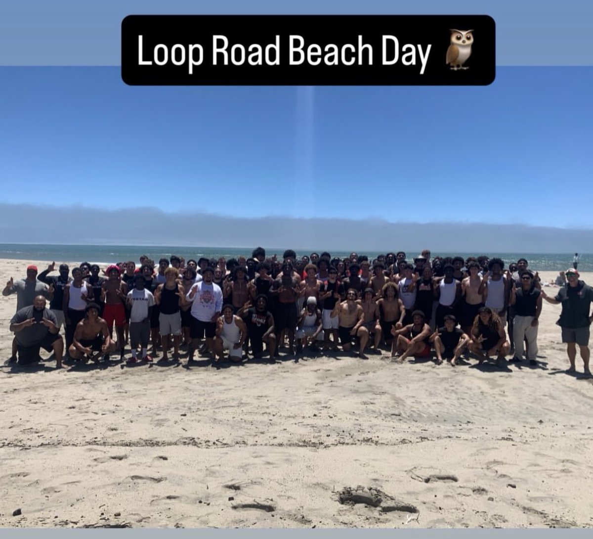 kennycoleman81's tweet photo. #loop Beach Day! #family @OwlFootball_ https://t.co/wCRI4ViEbw