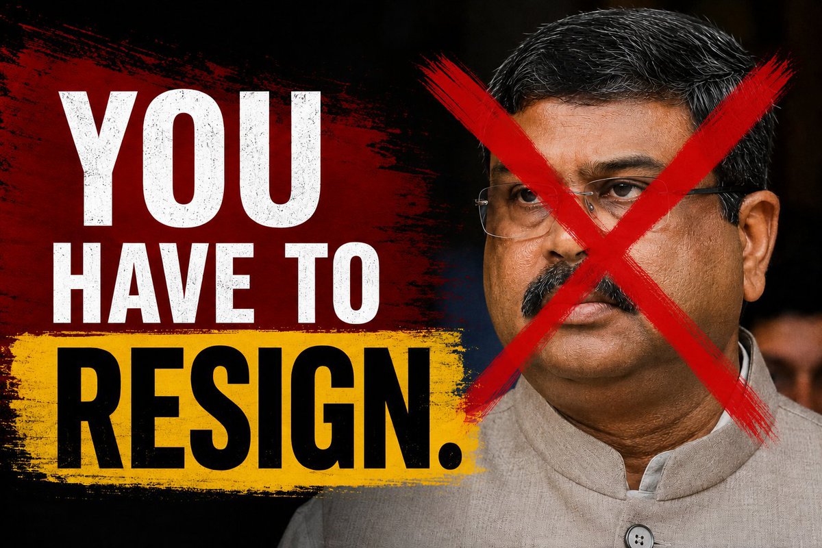 Azmi_Here_'s tweet photo. Dharmendra Pradhan, You must resign. 
#ResignDharmendraPradhan https://t.co/SjflEK67Vl
