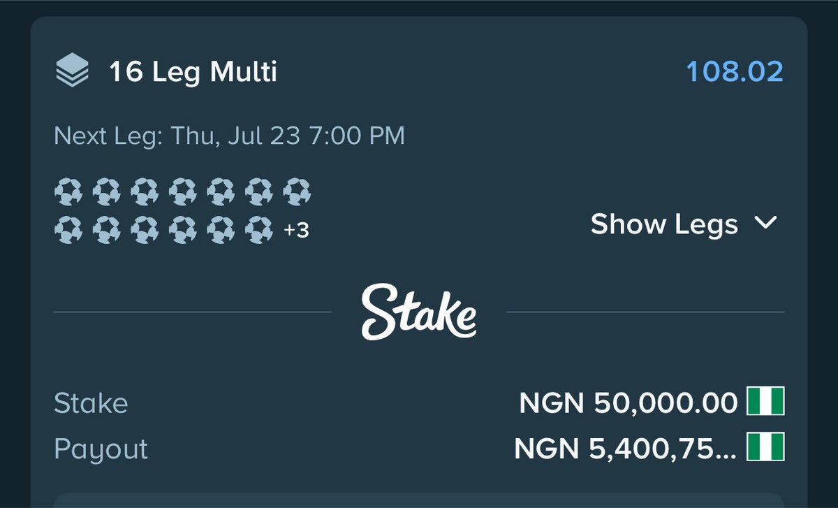 cindy_blog's tweet photo. Over 1.5 goals on STAKE ✅✅✅

100 ODDS : 626900691

20 ODDS : 626900779

Register Now: https://t.co/AKRqU12GiG

Welcome Code.. Cindy https://t.co/lOJyly8EZ3