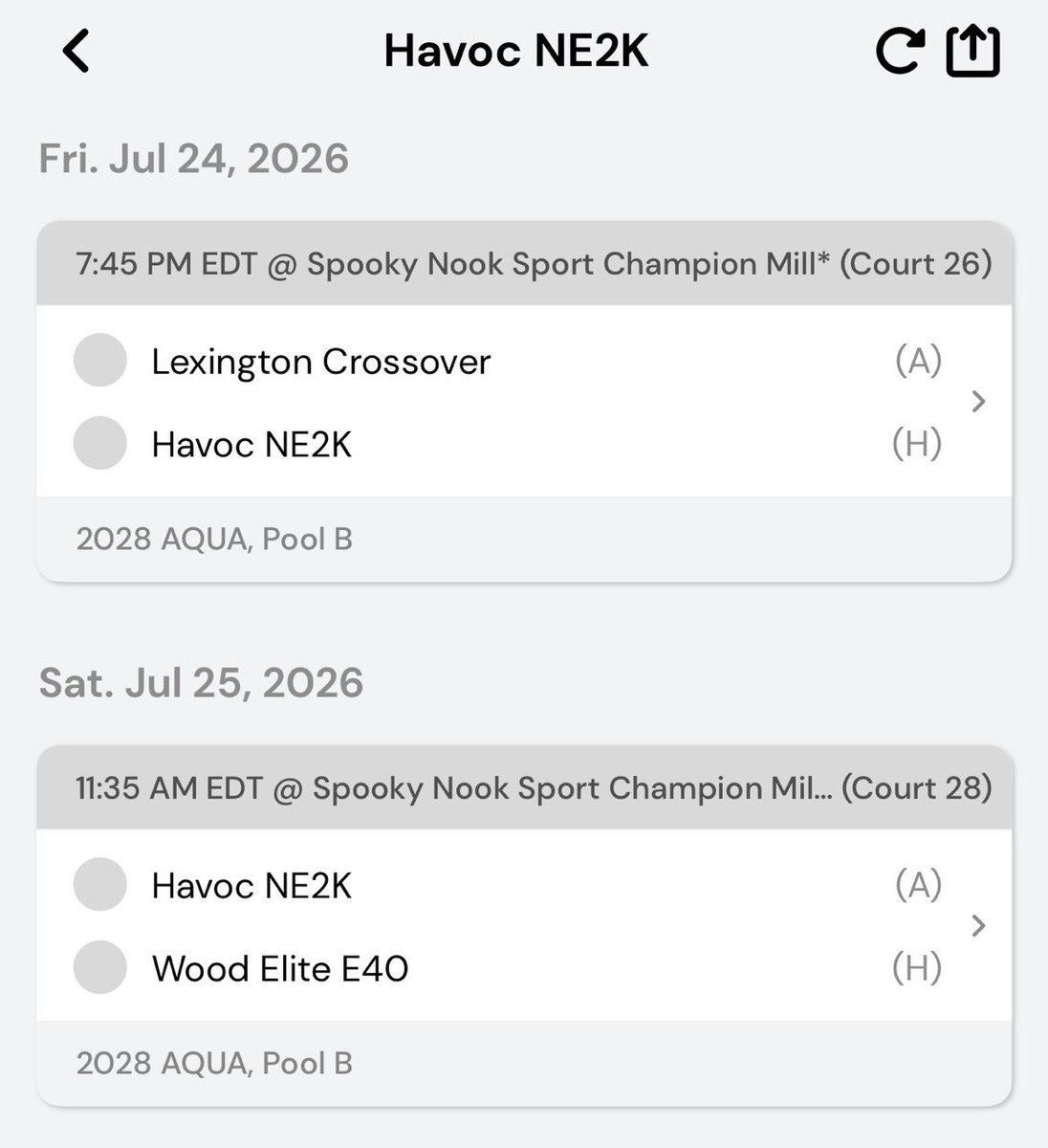 PaedynKeys's tweet photo. Ready for one more ride with my 16u team this year!! 
Come check us out in Hamilton, Ohio for The Finale this weekend!

@INEliteHavoc https://t.co/4mUdgRTk0t