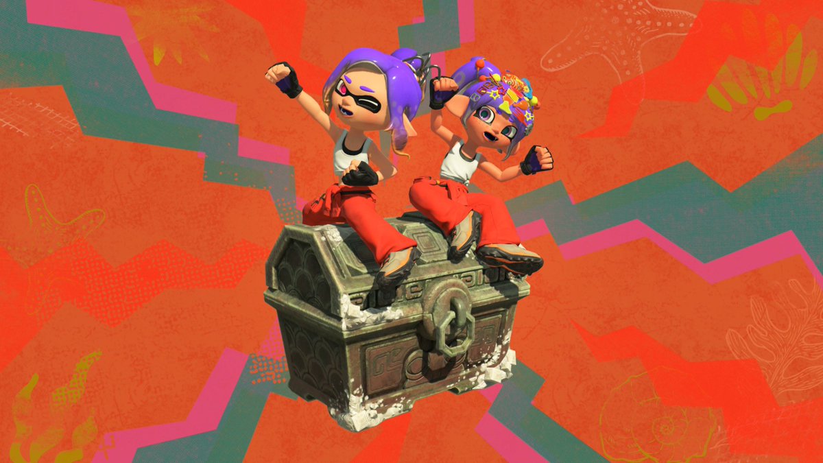 nintensoo's tweet photo. フレンドと一緒に遊ぶと可愛い写真がいっぱい撮れる

#splatoonraiders https://t.co/NNBtD2aG3l