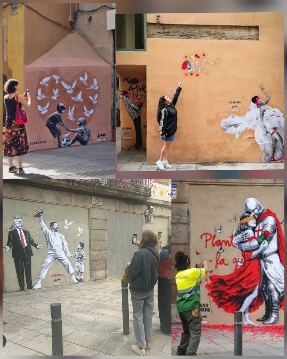 antoniobanos_'s tweet photo. Alberto León és un altre cadell sociata. El pla: saturar d'"spots" cuquis per IG (futbol, futbol i petons) trinxant Ciutat Vella. Després el fitxen pels cartells oficials i faran samarretes. Ni una multa de Paisatge Urbà. Ni manguerasso dels serveis de neteja. Res. Monguer-Art https://t.co/JmMxSPEq1I