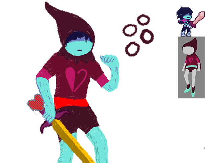 uncrossedd's tweet photo. I am learning how to draw and decided to make deltarune Classpects as motivation. I started with
Page of Heart Kris
It's important to understand that Classpects are as much a reflection on an individuals role in their "narrative" as it is a reflection of their personality. 1/6 https://t.co/z2PR7jSh7R