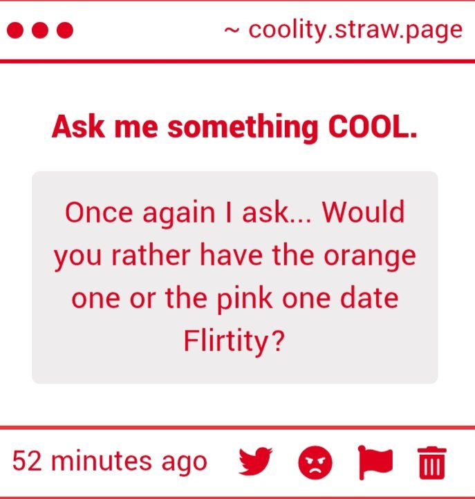 COOLverityio's tweet photo. ..He can have the orange one. https://t.co/LV1xVeiZ9j