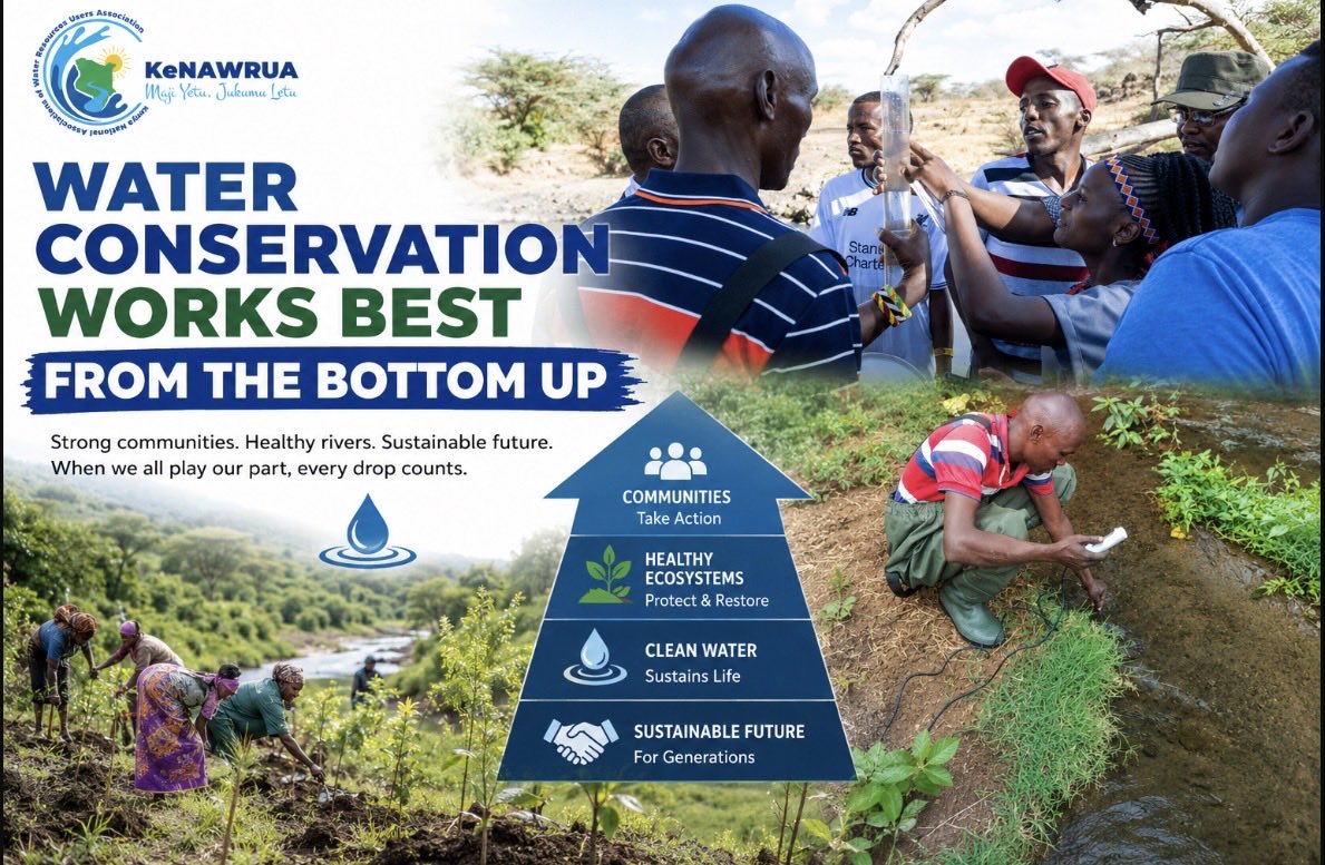 KeWruas's tweet photo. Every thriving river begins with empowered communities. Water conservation works best from the bottom up because lasting change always flows from the people.
#CommunityLedConservation
#InclusiveConservation https://t.co/vLnRBAoODD