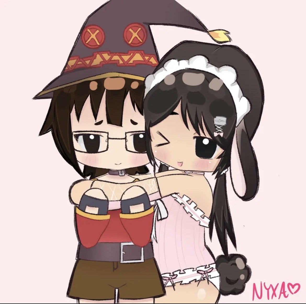 Not_MarMarzz's tweet photo. Heheh^^ I commissioned my first artist to draw me and my >////< oc's together! It's so cute!!

The artist was the kind @untldsecrets00 on Twitter^^

On TikTok their user is yennia4236 where they take commissions! :3

Thank you so much again!!🐰💘 https://t.co/SVps44DLOC