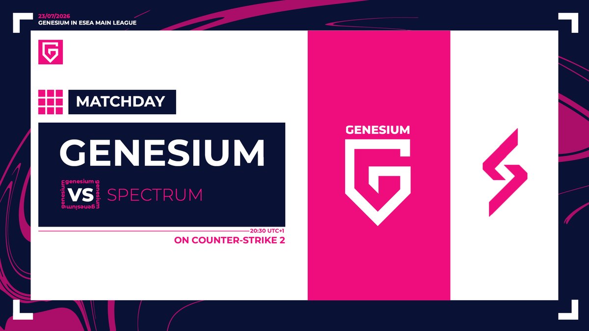 TeamGenesium tweet picture