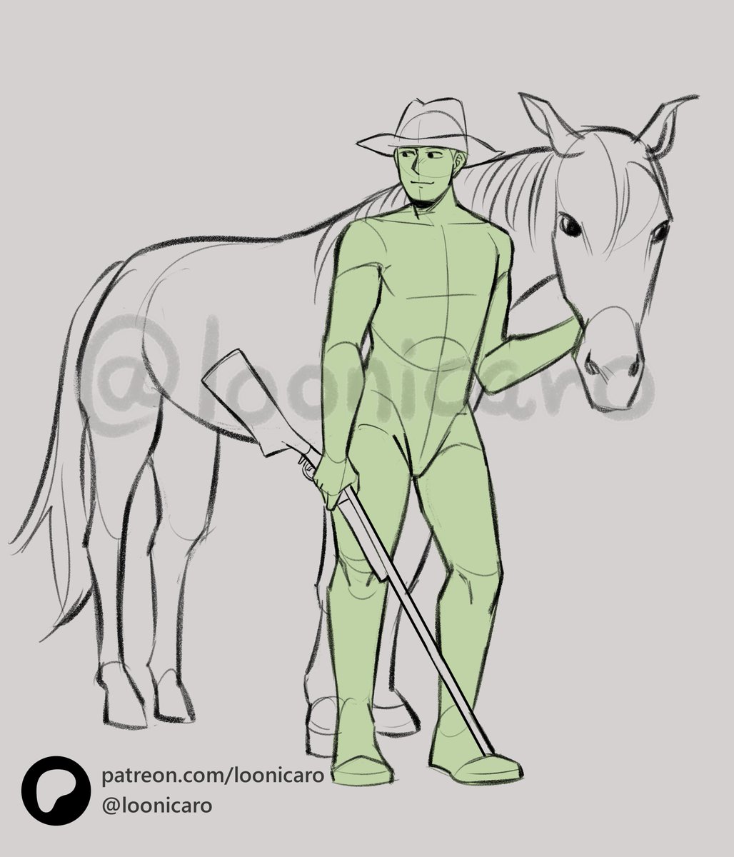 loonicaro's tweet photo. Last cowboy poses for now, fellas!
I sure hope them pose references were as handy as a good lasso at roundup time, partner!
10 extra on my patreon! :)
#drawingbase #poses #poseref #posereference #artbase #artreference #cowboy #wildwest https://t.co/y4Bn1Hq8Vo