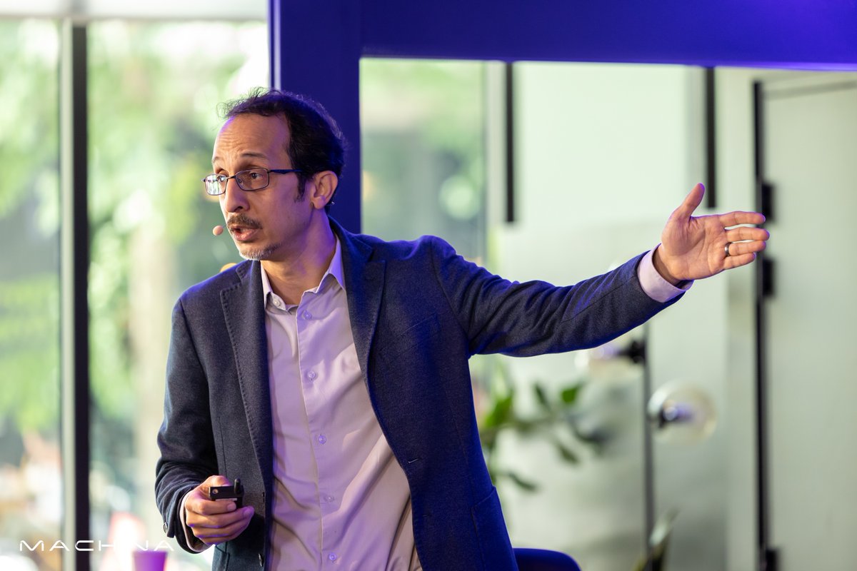 fieldai_'s tweet photo. At MACHINA 2026 in Paris, FieldAI CEO Ali Agha took the stage to discuss what it took to move Physical AI beyond controlled demonstrations and into real-world deployment.

In safety-critical environments, intelligence cannot rely on pattern recognition and data scale alone. Language models can hallucinate with limited real-world consequence. In robotics, a hallucination can become an unsafe action around people, heavy machinery, or critical infrastructure, where even a single error can cause physical harm or operational disruption.

Ali shared how FieldAI’s architecture-first approach combines data-driven learning with physics-based reasoning, uncertainty awareness, and risk-aware decision-making. The result is robot intelligence designed to operate safely and reliably in unpredictable environments, across different robots, tasks, and industries.

Deployment over demos means building for the conditions robots actually face in the field.

Watch the full keynote here: https://t.co/e6hxS00eYe