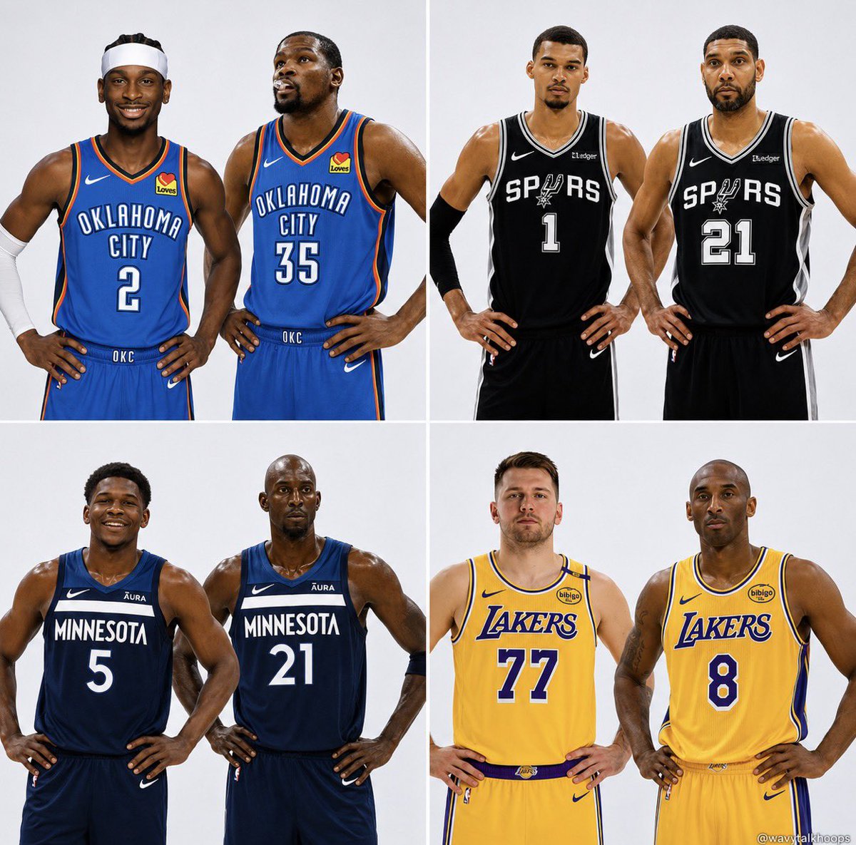 wavytalkhoops's tweet photo. Which duo are you picking? https://t.co/GFLQN3GIgu