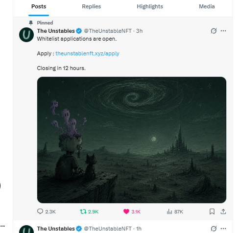 Raju11121's tweet photo. @TheUnstableNFT
Every great adventure begins before the spotlight arrives. Exploring mysterious worlds, supporting bold creators, and embracing the unknown makes every milestone more meaningful. Excited for what unfolds next. ๐โจ #TheUnstables #NFT #Web3 #Whitelist #OnChain #DigitalArt #NFTCommunity