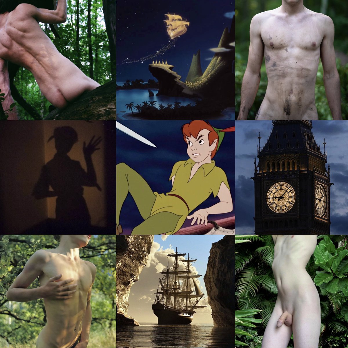 Disneyloads's tweet photo. #peterpan nsfw moodboard 🧚 https://t.co/QZ7nG0FcTJ