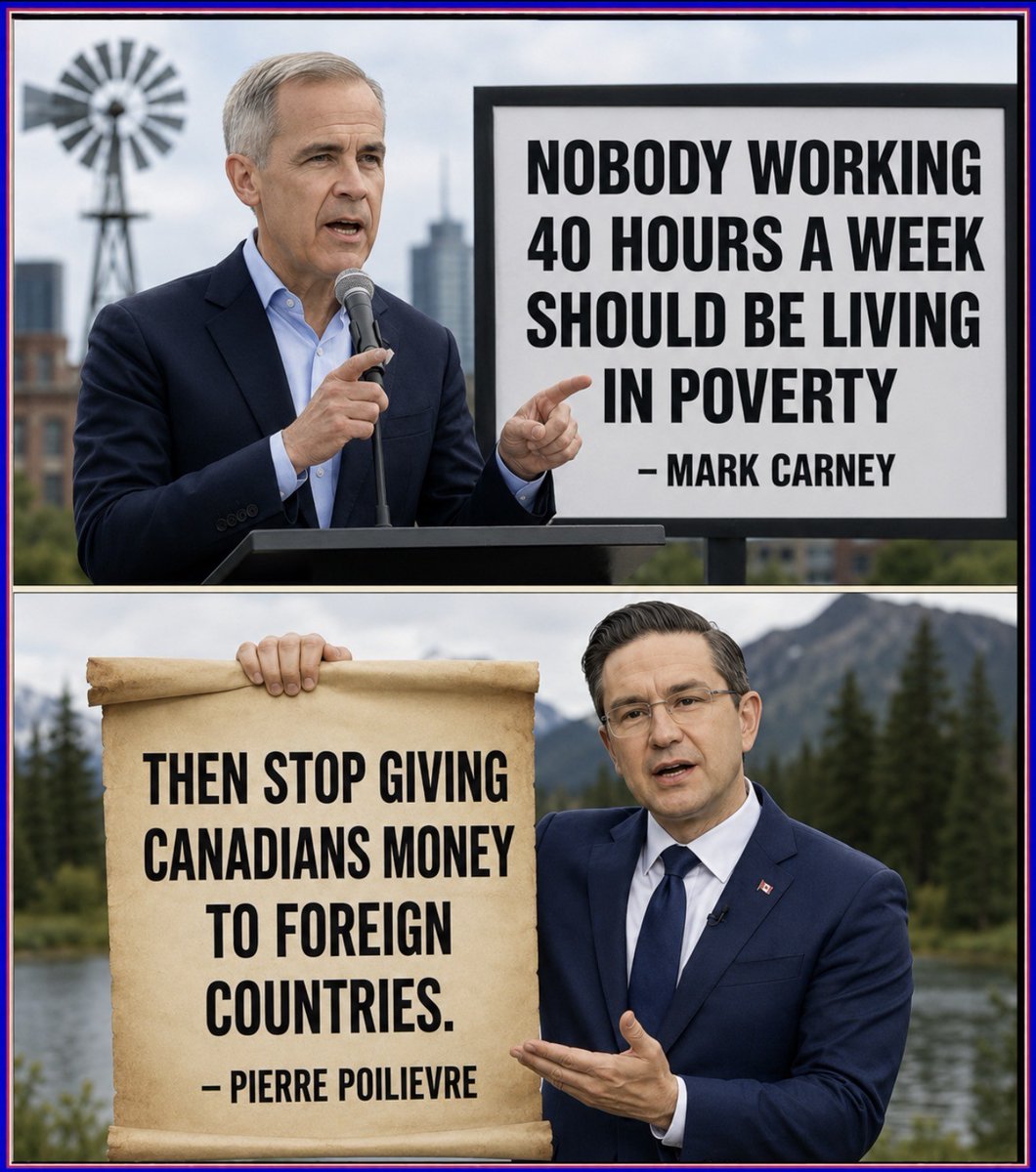 ShaneWenzel's tweet photo. This image made me laugh because it gets to the heart of the frustration. Canadians are working harder, paying more taxes and still falling behind, while billions keep flowing overseas. Charity starts at home, and right now, home needs some attention. https://t.co/5Ks5Zmw8Cc