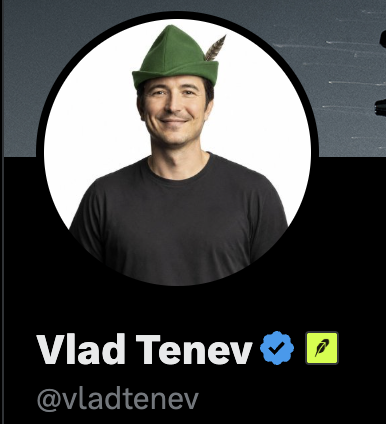 DonnyDicey's tweet photo. The best thing Vlad can do here is keep the PFP the same after addressing the hack. https://t.co/coIFXBcShj