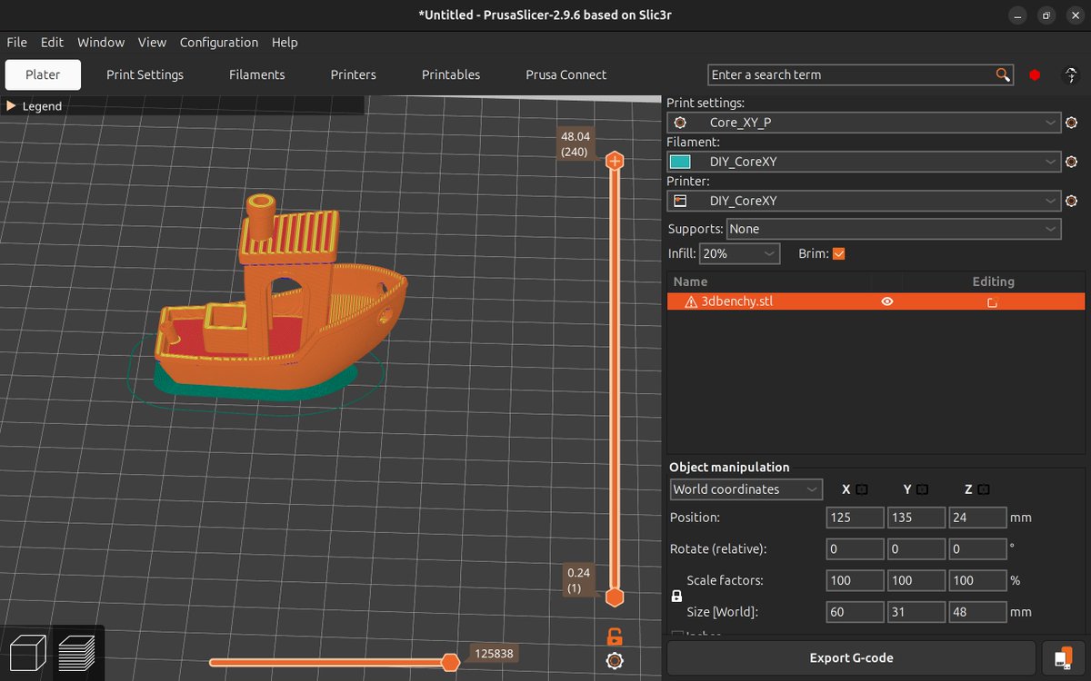 ultraman_62's tweet photo. #LSPPDay53
Today, I:
- learned 3D printing brim settings & nozzle variations
- prepared a 3D Benchy test via PrusaSlicer & Pronterface
- started wiring the physical OSS circuit!
@lftechnology
#LearningWithLeapfrog #60DaysOfLearning2026 #3DPrinting https://t.co/nosLTcOuLZ