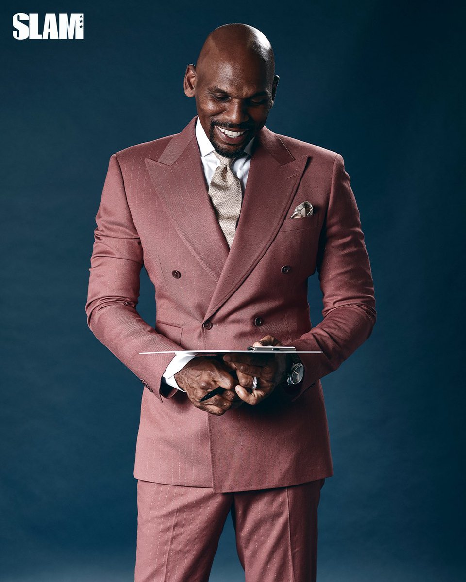 SLAMonline's tweet photo. After 18 seasons as a player and a few more as an assistant coach, Jerry Stackhouse is ready to take over the hot seat and become an NBA head coach. All he needs now is his shot. https://t.co/YeBk2zsyda