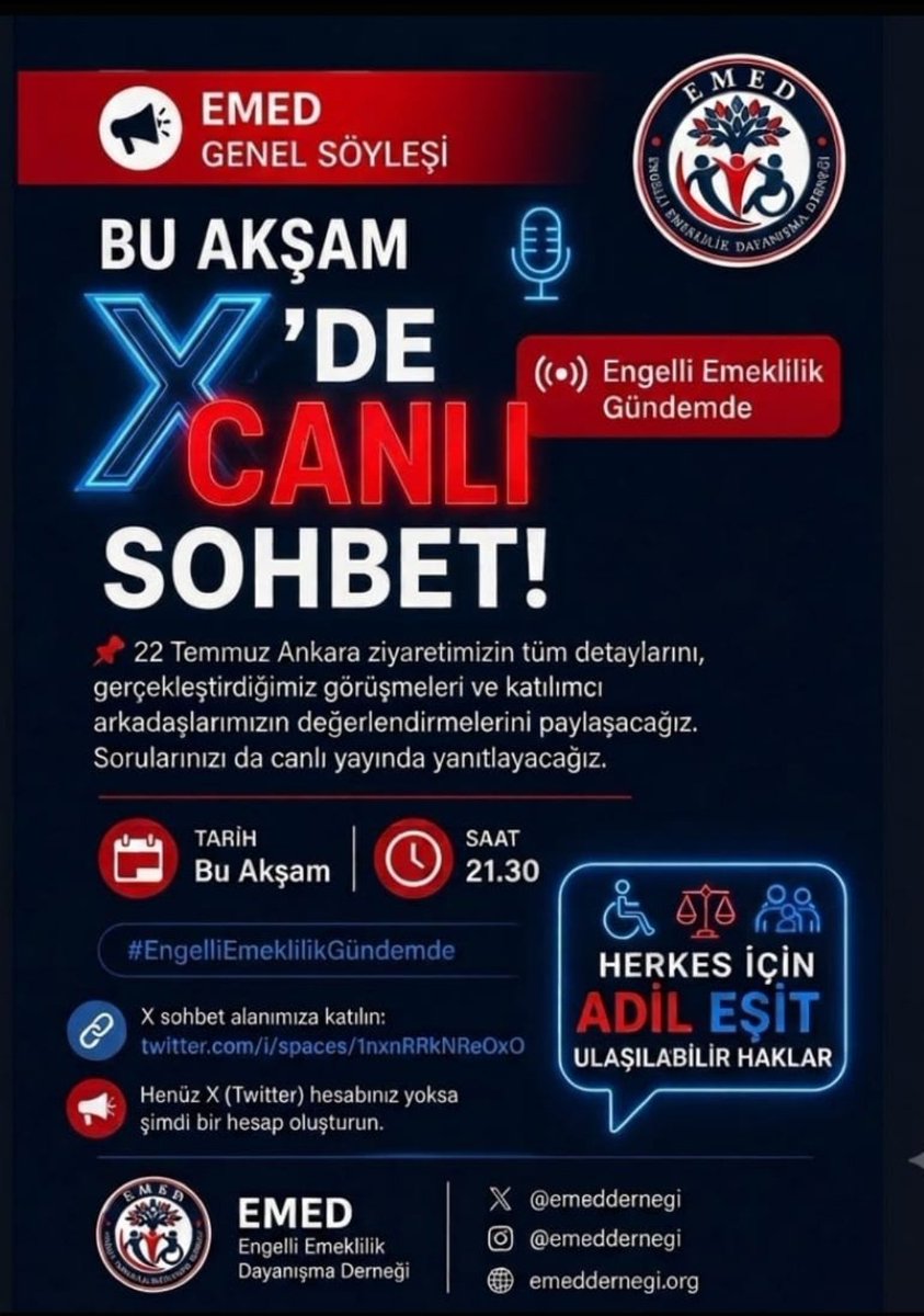 beker71234's tweet photo. Yillarca engelli olarak yasadik; okullarda, is yerlerinde,
sosyal hayatta zorluklarla mücadele ettik. Peki, sira
emeklilige gelince neden 'engelli degilmisiz' gibi
davraniliyor?
#böylegiderse #engelliEmeklilikGündemde https://t.co/lSzxJRvCoW