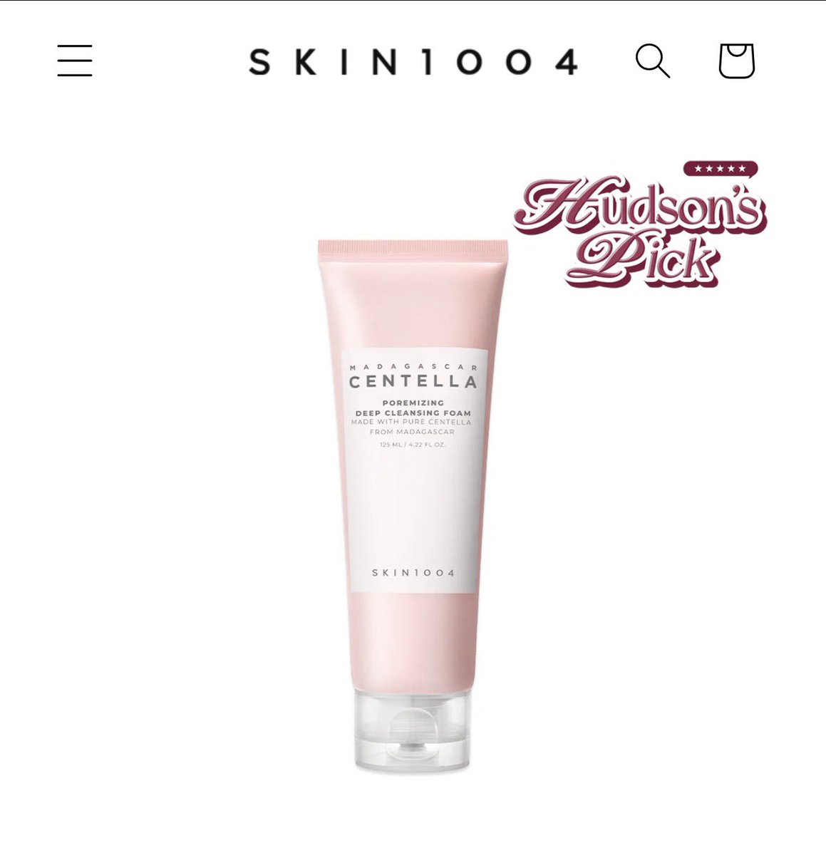 hudconupdates_'s tweet photo. Korean skincare brand SKIN1004 has highlighted the products recommended by Hudson Williams on its website, labelling them “Hudson’s Pick.”

The products are available to purchase either as a set or individually through the brand’s website.

🔗 https://t.co/At41jGrB5c https://t.co/qKw1ObYXuY