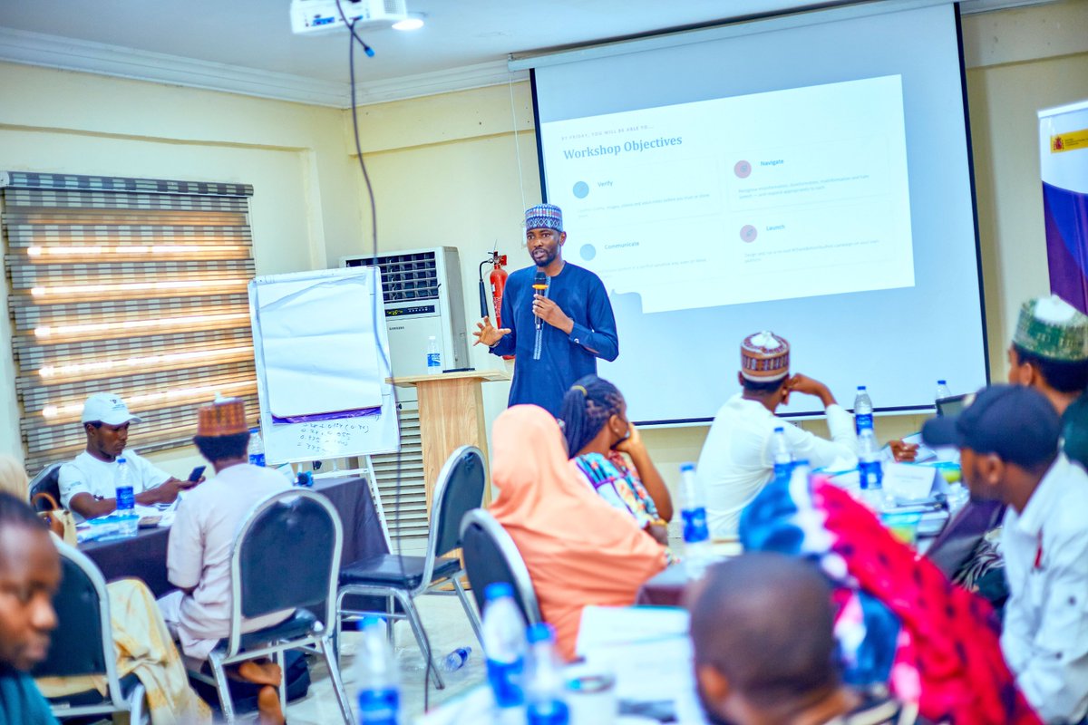 FactC_Africa's tweet photo. The conversation on protecting Nigeria's information ecosystem ahead of the 2027 elections has arrived in #KanoState.

Yesterday, FactCheckAfrica, in collaboration with @fiap_es under the EU Support to ECOWAS in Peace, Security &amp; Governance (EPSG) Project, officially commenced... https://t.co/PGv9PVB35f