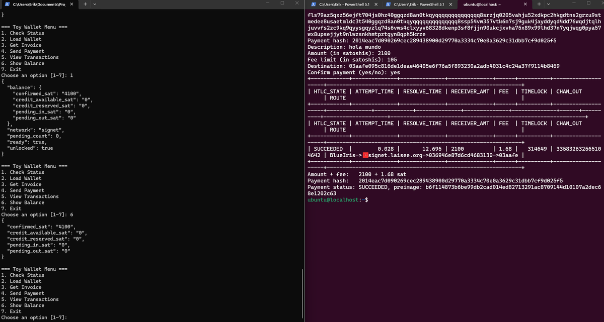 VelasCommerce's tweet photo. Timed test. Python #Wavelength wallet with CLI UI created in 1.5 hours, including installing and running the daemon & confirmed offline receive ⚡️
https://t.co/eaTze0jJDL