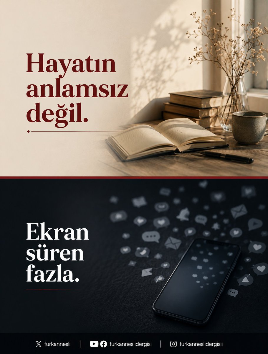furkannesli's tweet photo. 🫀“Kalpler ancak Allah’ı anmakla mutmain olur.” (R’ad/28)

📱 Dijital dünya sebebiyle yorulan ve sükûnet arayan milyonlarca kalbin yapması gereken tek şey: Kaydırmayı bırakıp Rabbini zikretmeye başlamak.

🖇https://t.co/6tkDhkXrr2 https://t.co/LyqnRtc0s4