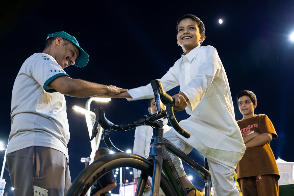 Saudi_Cycling's tweet photo. التجربة بدأت.. والإقبال يتواصل 👏🏼

ركن الاتحاد السعودي للدراجات يستقبل زواره في #مهرجان_فلفل_شقراء. https://t.co/cSvCFAnuTo