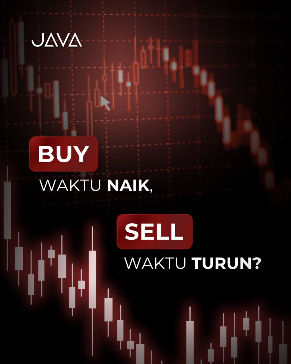 JavaFutures's tweet photo. Buy waktu harga naik, sell waktu harga turun. Sesimpel itu? 👀

Belum tentu. Yang penting bukan cuma tahu BUY atau SELL, tapi tahu kapan peluangnya mulai terbentuk dan apa yang harus diperhatikan sebelum entry.

Kenali dulu arah pergerakan market, pahami polanya, baru tentukan keputusan trading kamu. 📈📉

Swipe sampai akhir buat pahami basic-nya 👉

#JavaFx #TradingEducation #BelajarTrading #TradingPemula #ForexTrading #GoldTrading