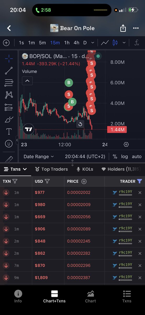 mos_alras's tweet photo. This whale sold all of its currency, causing this chaos.

solana:B62socheoeJVqiKnihcR96g61tzALYwcMsE91Sw6pump https://t.co/Dn2BysCLii