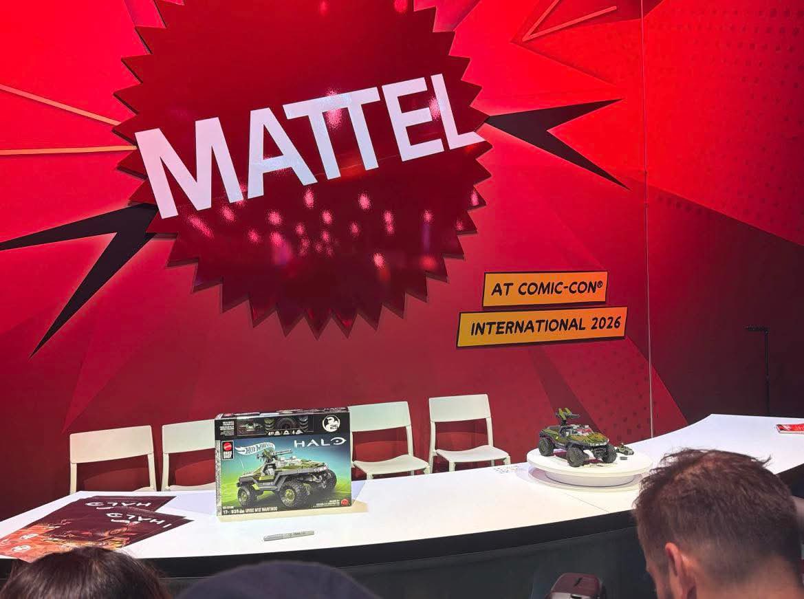 HaloCollector's tweet photo. Looks like there were some @halo m12 warthog posters at the @Mattel @Hot_Wheels panel/booth @Comic_Con https://t.co/GzvfEcFYM1