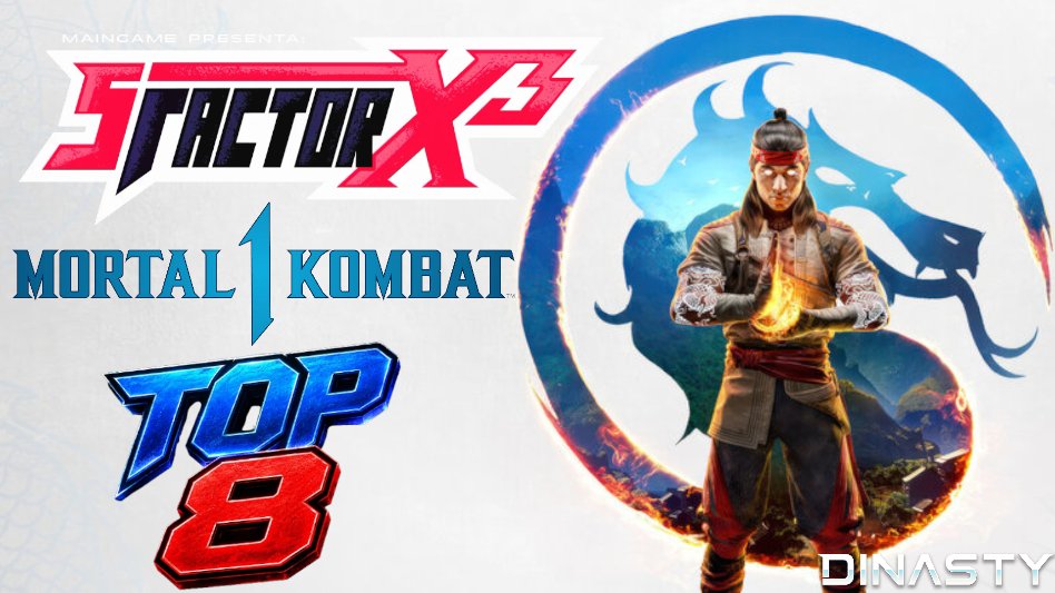 DinastyMx's tweet photo. Disponibles los videos de top 24 y top 8 del torneo de #MortalKombat1 de SFactor X3 en el primer comentario de este post, felicidades a los participantes!:

🏆@SnakeDoe2
🥈@shuletah
🥉@_kelsZn
@YakuzzaMx 
@ScorpyFake 
@m0tsi2 
Miguel Cuby
@OsvaldoDiaz817 https://t.co/GCgw5QrLmF