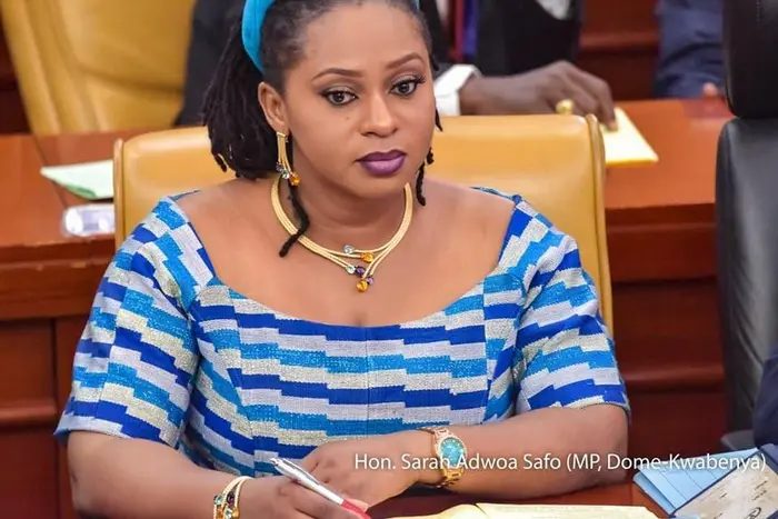 PulseGhana's tweet photo. Adwoa Safo allegedly holds father’s body hostage, demands GH₵3.7m before burial – Family claims

A statement circulating from sources aligned with the family has accused Hon. Sarah Adwoa Safo, daughter of the late Apostle, of demanding GH₵3.7 million as an initial contribution towards preparations for the funeral.

The statement alleges that Adwoa Safo initially contacted the family’s lawyer on 4 June 2026, expressing a willingness to resolve issues surrounding the funeral arrangements through dialogue.

Read more in our bio