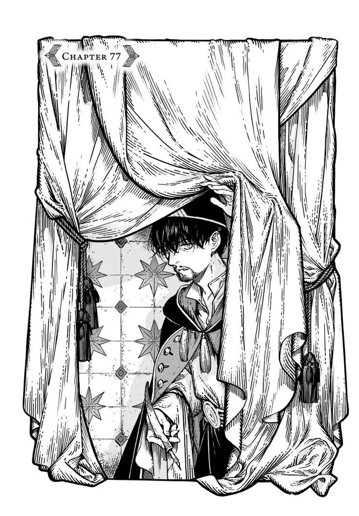 vera_invenire's tweet photo. Qifrey may be mysterious, but I feel like so much of Olruggio's imagery is about how he hides himself. Like hiding behind curtains, the mask, even the beard.

Hell, who's the one who first taught Qifrey how to hide behind a smile?

It was Olly. https://t.co/Ixw23iGOJS