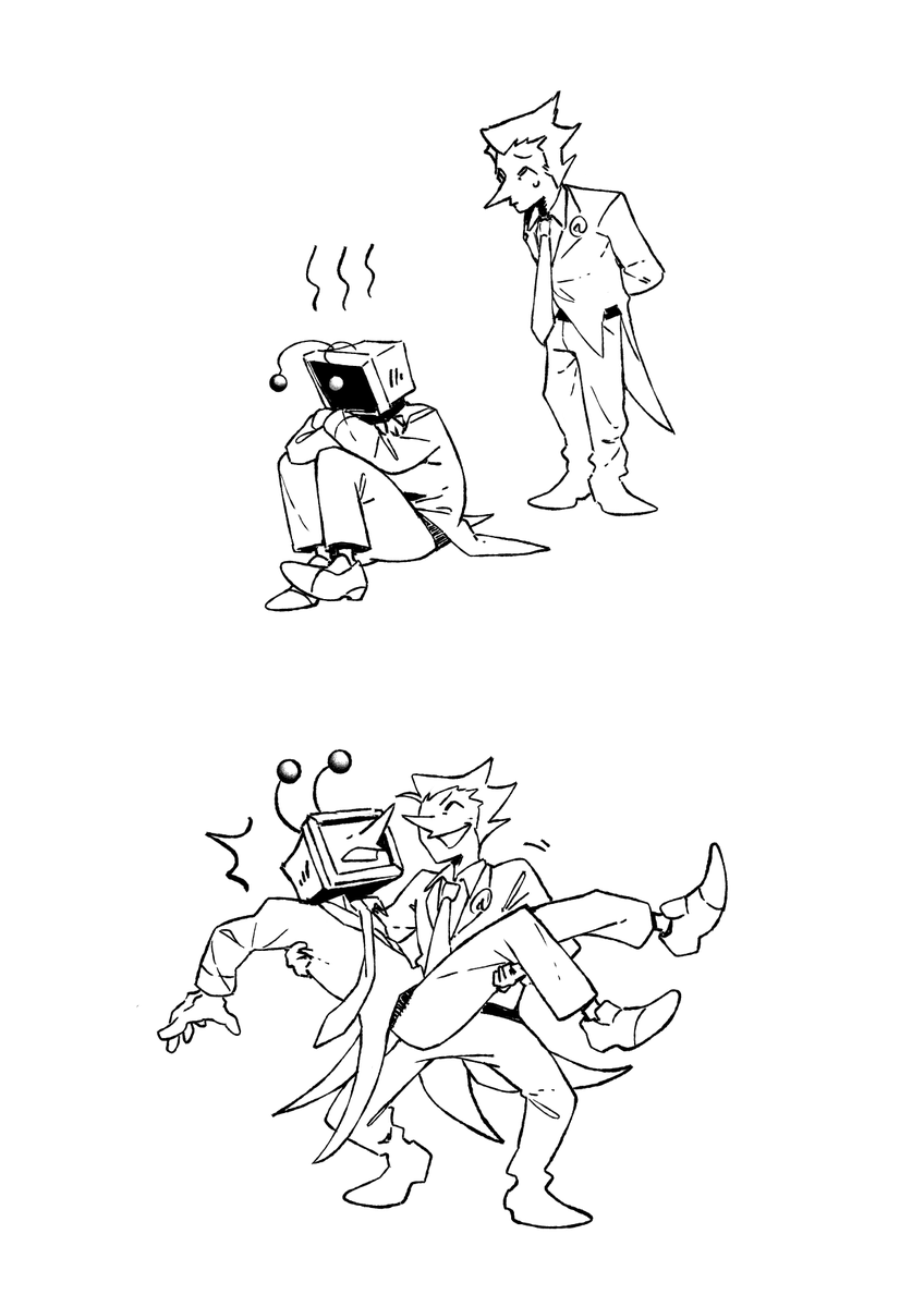 voko_y's tweet photo. It's not so bad being glooby

that way, I can carry you!

#spamton #tenna #deltaruneㅤㅤㅤ https://t.co/hpEiQ5Zukm