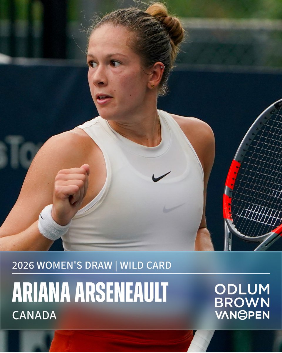 vanopentennis's tweet photo. Canadian talent up close! ๐จ๐ฆ
Ariana Arseneault, Teah Chavez, Alexandra Vagramov, and Annabelle Xu have secured main draw wild cards for the @Odlum_Brown #VanOpen!
News Release: https://t.co/DfJ0u41Cp3
Tickets: https://t.co/oVLaWzpz89
#WTA #VanOpenTennis https://t.co/FOjdHMq14P