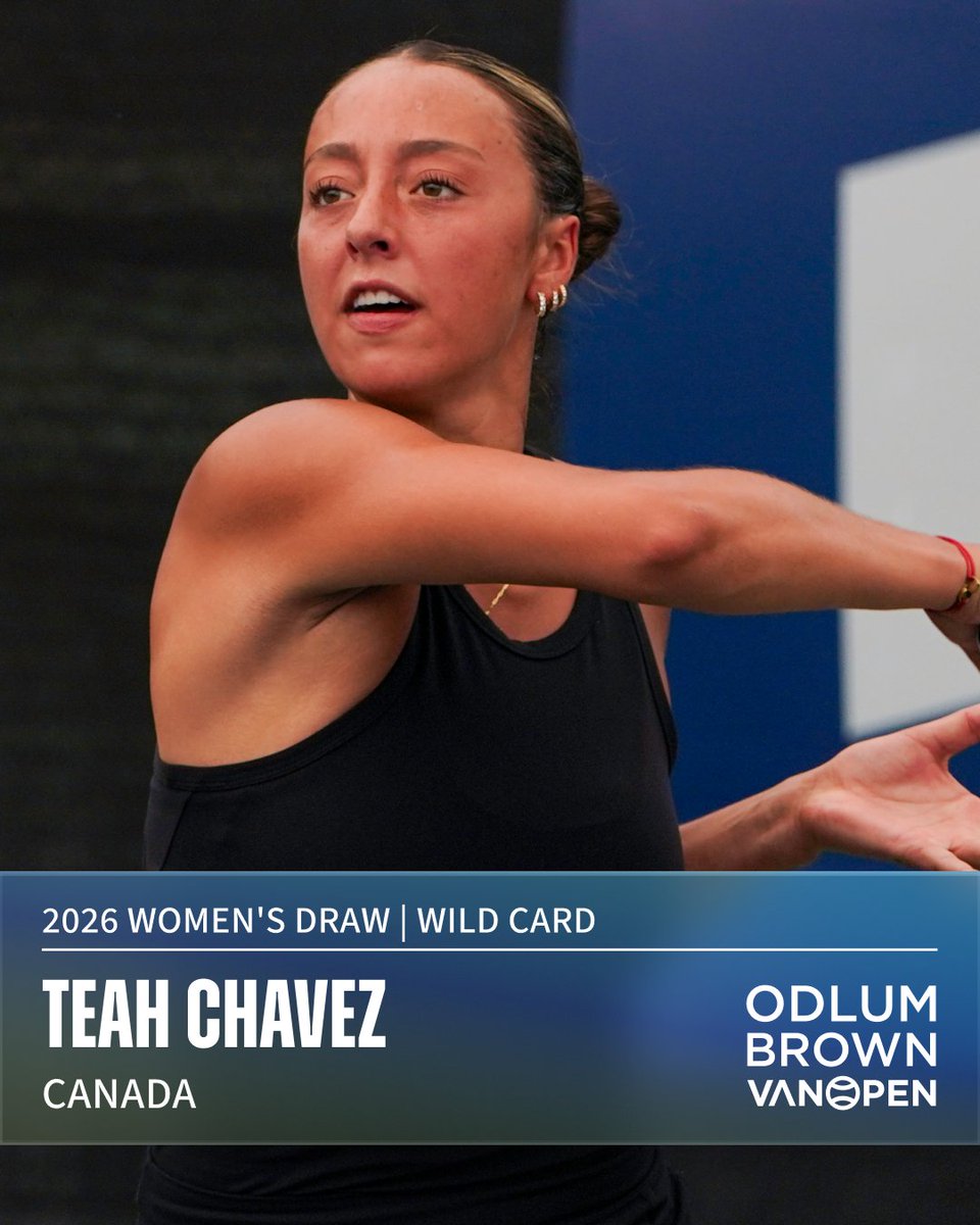 vanopentennis's tweet photo. Canadian talent up close! ๐จ๐ฆ
Ariana Arseneault, Teah Chavez, Alexandra Vagramov, and Annabelle Xu have secured main draw wild cards for the @Odlum_Brown #VanOpen!
News Release: https://t.co/DfJ0u41Cp3
Tickets: https://t.co/oVLaWzpz89
#WTA #VanOpenTennis https://t.co/FOjdHMq14P