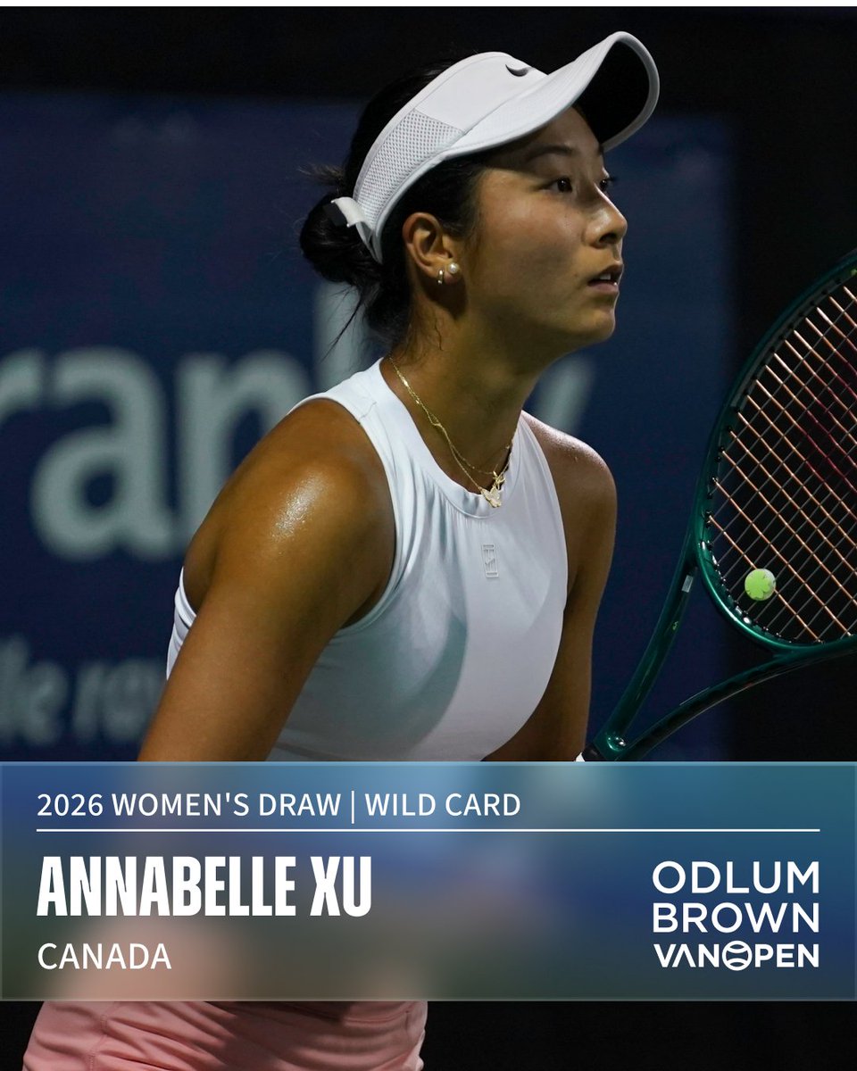 vanopentennis's tweet photo. Canadian talent up close! ๐จ๐ฆ
Ariana Arseneault, Teah Chavez, Alexandra Vagramov, and Annabelle Xu have secured main draw wild cards for the @Odlum_Brown #VanOpen!
News Release: https://t.co/DfJ0u41Cp3
Tickets: https://t.co/oVLaWzpz89
#WTA #VanOpenTennis https://t.co/FOjdHMq14P