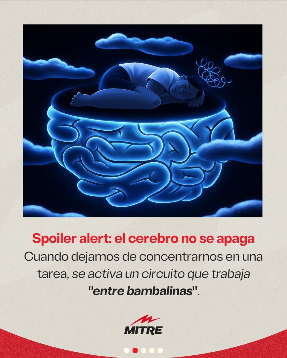 radiomitre's tweet photo. 🧠 Qué pasa con el cerebro cuando no hacemos nada, según la ciencia

✍️ @Soyfranreyes https://t.co/lTvZgIjx3f