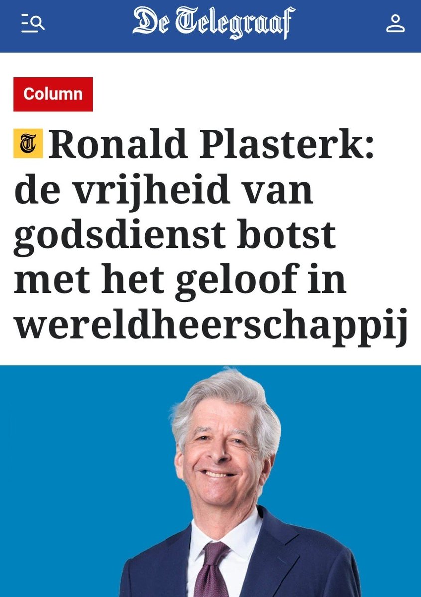 P0eMPieDinges's tweet photo. Toevallig hadden @dutchkafir en ik het vandaag hierover.

@RPlasterk raakt precies de kern: de vrijheid van godsdienst botst fundamenteel met een overtuiging die streeft naar wereldheerschappij. Artikel 6 van de Grondwet is ooit bedoeld om individuen te beschermen in hun persoonlijke geloofsovertuiging. Het was nooit bedoeld als schild voor een politiek-totalitaire ideologie die de seculiere rechtsorde zelf wil vervangen.

De islam is geen gewone religie. Het is een allesomvattende ideologie met een eigen rechtsysteem (sharia), een politiek doel (dominatie) en een duidelijk onderscheid tussen moslims en niet-moslims. Wie de Koran, de Hadith en de klassieke rechtsgeleerdheid serieus neemt, ziet dat het niet primair gaat om persoonlijke spiritualiteit, maar om maatschappelijke en politieke macht.

@geertwilderspvv heeft dit al jaren geleden scherp benoemd en in 2018 samen met @Martinbosma_pvv geprobeerd dit politiek te agenderen: behandel de islam als ideologie in plaats van als godsdienst, zodat zij niet langer automatisch de volledige bescherming van artikel 6 geniet.
Helaas ontbrak destijds de steun.

Die steun moet er nu wel komen. Zolang we blijven doen alsof de islam “gewoon een religie zoals alle andere” is, blijven we een ideologie die haaks staat op de liberale democratie de hoogste constitutionele bescherming geven. Dat is niet tolerant. Dat is naïef. Super naïef!

Vrijheid van godsdienst is een groot goed. Maar vrijheid om een politieke ideologie te propageren die diezelfde vrijheid wil gebruiken om het daarna in te perken of zelfs af te schaffen, is dat niet. 

Tijd om dat onderscheid eindelijk grondwettelijk te maken! 

https://t.co/pc1mSSWVPg