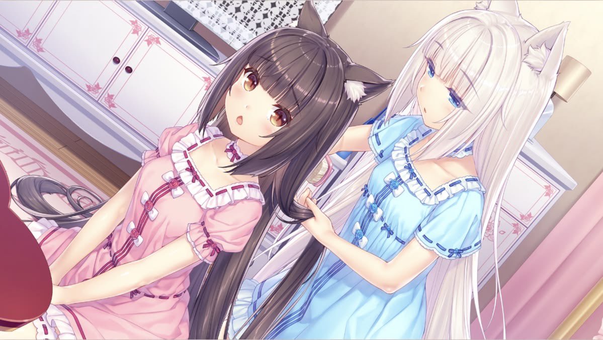 moechieri's tweet photo. do you guys have favourite nekopara girls ? 

mine are maple and chocola ! https://t.co/Pu72SnclXH