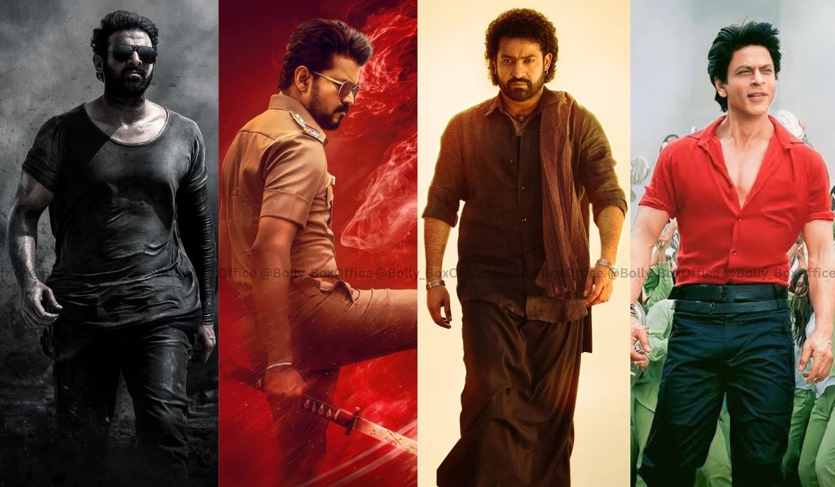 Bolly_BoxOffice's tweet photo. #Prabhas remains the ONLY ACTOR to complete a HAT-TRICK of ₹100 crore plus worldwide openers. 

⭐️ ADIPURUSH
⭐️ SALAAR 
⭐️ KALKI 2898 AD
⭐️ THE RAJA SAAB 

#Vijay had a golden opportunity to complete a hat-trick with #JanaNayagan, but the film unfortunately fell short.

#ShahRukhKhan, #JrNTR and #Vijay came close with two consecutive ₹100 crore plus worldwide gross openers, but fell short of completing a hat-trick. That milestone still belongs to #Prabhas alone.