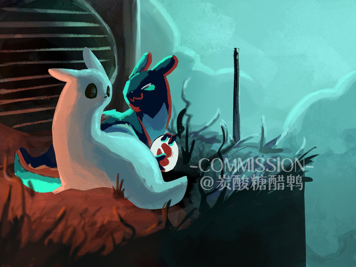 tracyBirb_soda's tweet photo. COMMISSION
#rainworld #rainworldart https://t.co/7psJ046p5I
