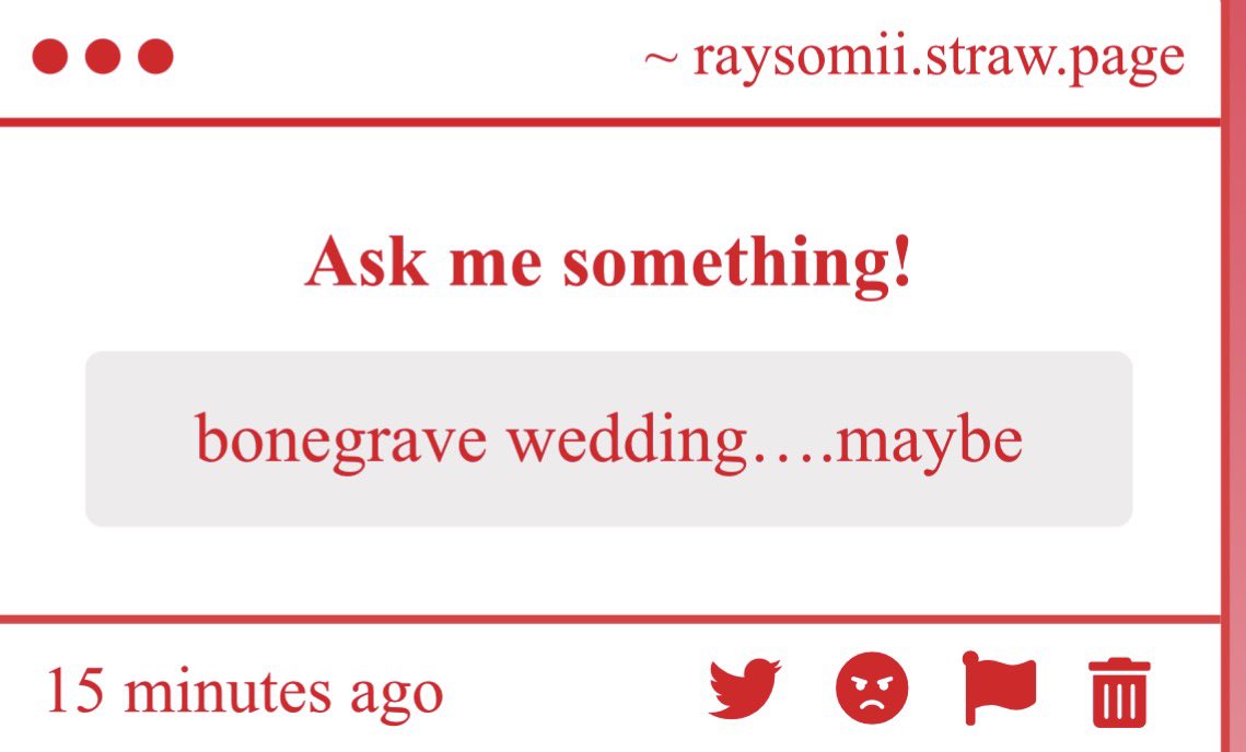 raysomii's tweet photo. #bonegrave
Would that make Flowey the Flower boy, the bouquet AND the bride? https://t.co/W21Fi2VkFJ