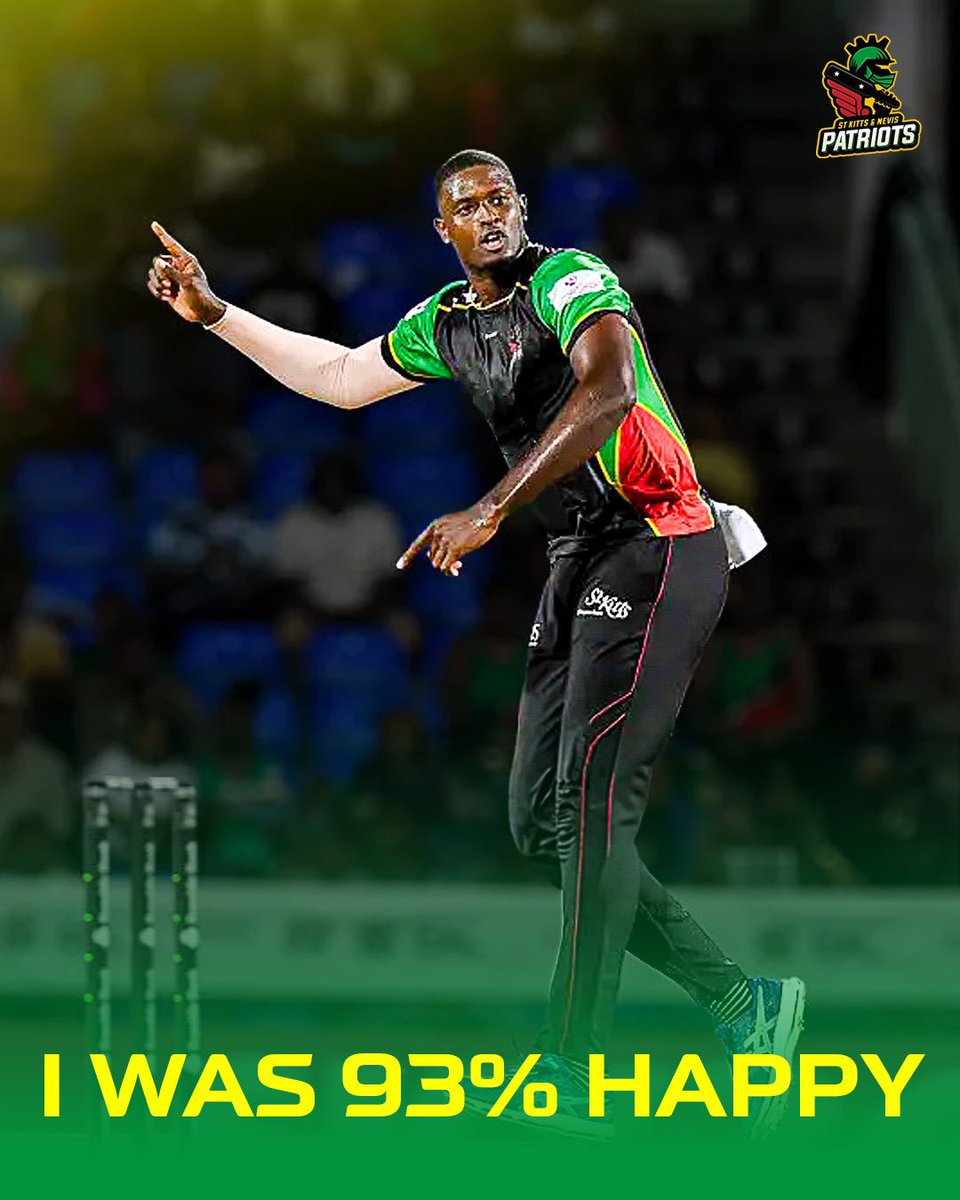 sknpatriots's tweet photo. The answer was always Jason Holder. ✨

@Jaseholder98 

#SKNP | #SKNPatriots | #Patriots | #JasonHolder https://t.co/rORe9U7YeH