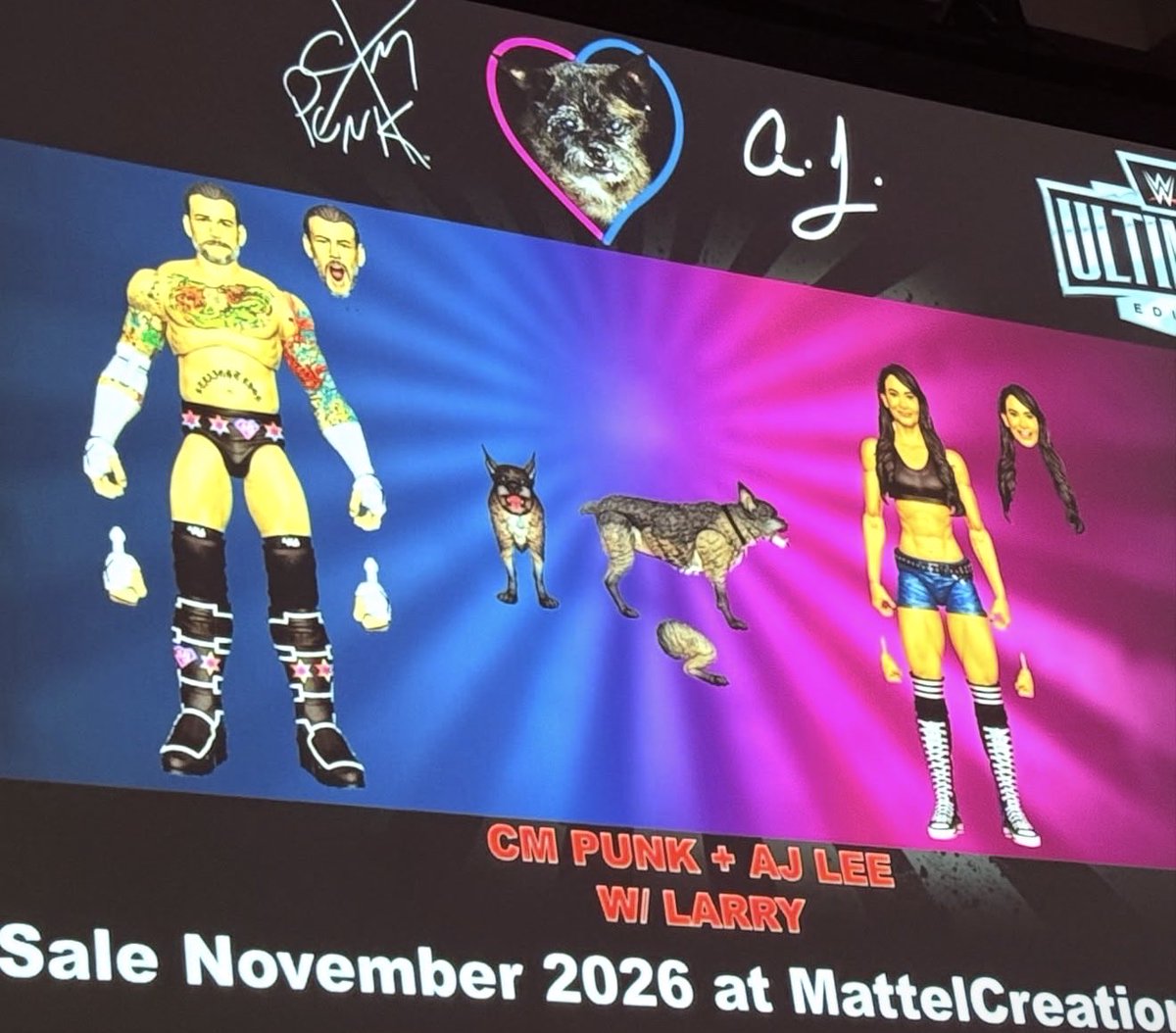 WrestleFigNews's tweet photo. MATTEL WWE PANEL REVEALS:

📸: @MyDamnToys https://t.co/lMwsv4bLQC